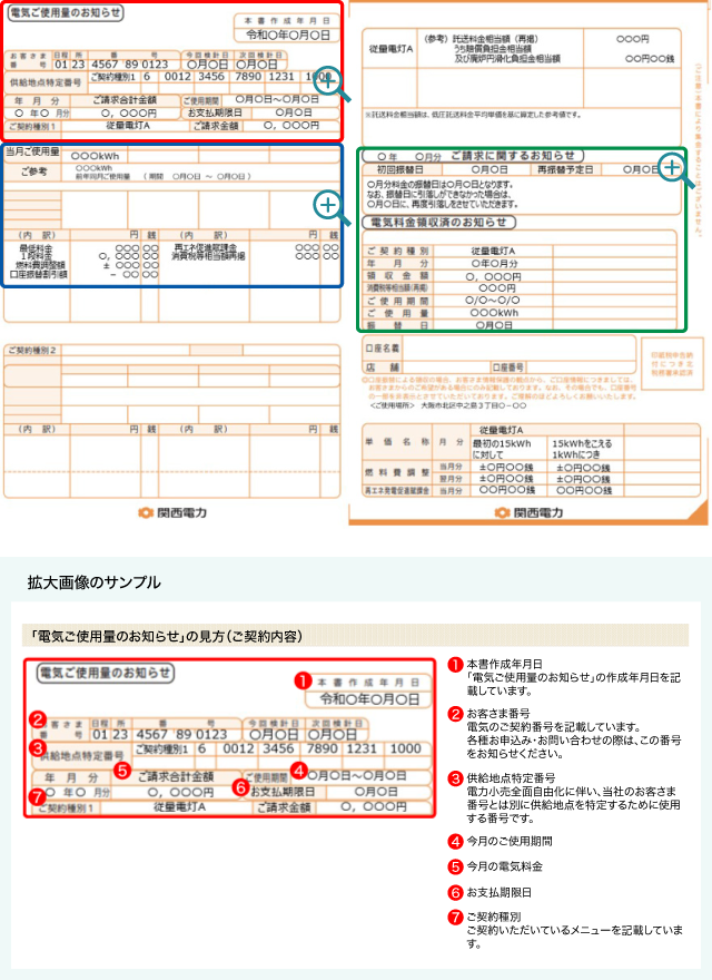 検針票